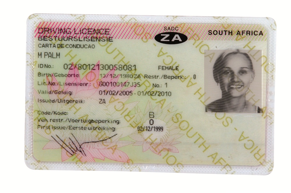 Renewing south african driver
